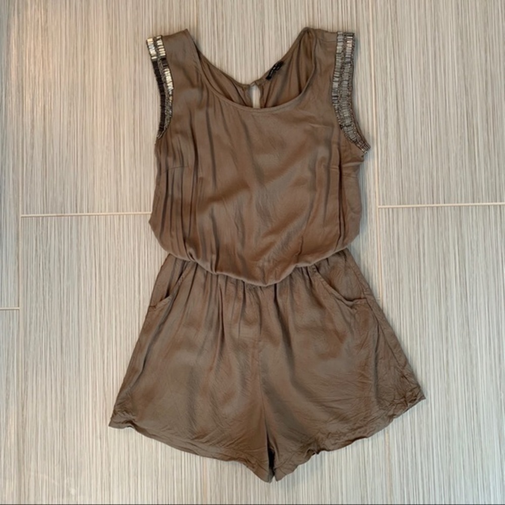 Max & Mia embellished romper